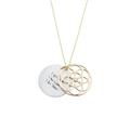 SEED OF LIFE NECKLACE WITH DIAMOND